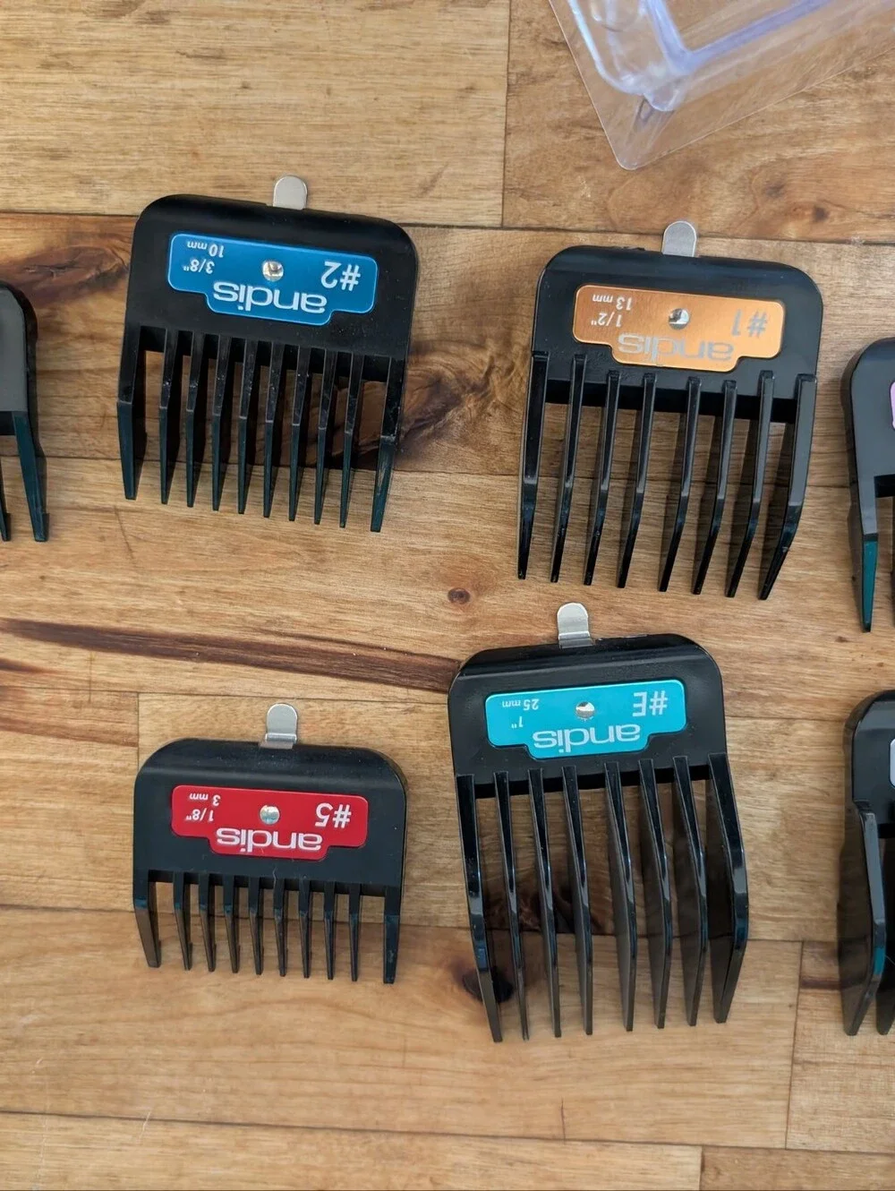 Andis 68520 Excel Professional 5 Speed Clipper Kit, Premium Clip And Comb Set